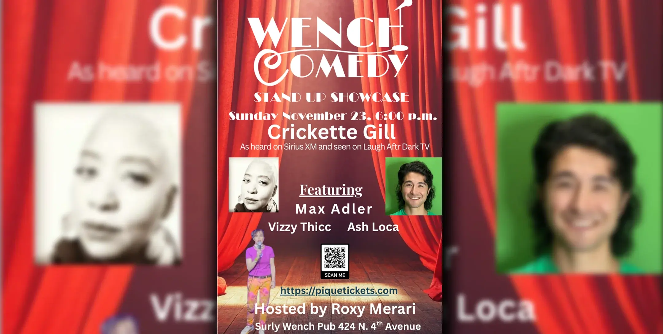Crickette Gill @ the Wench
