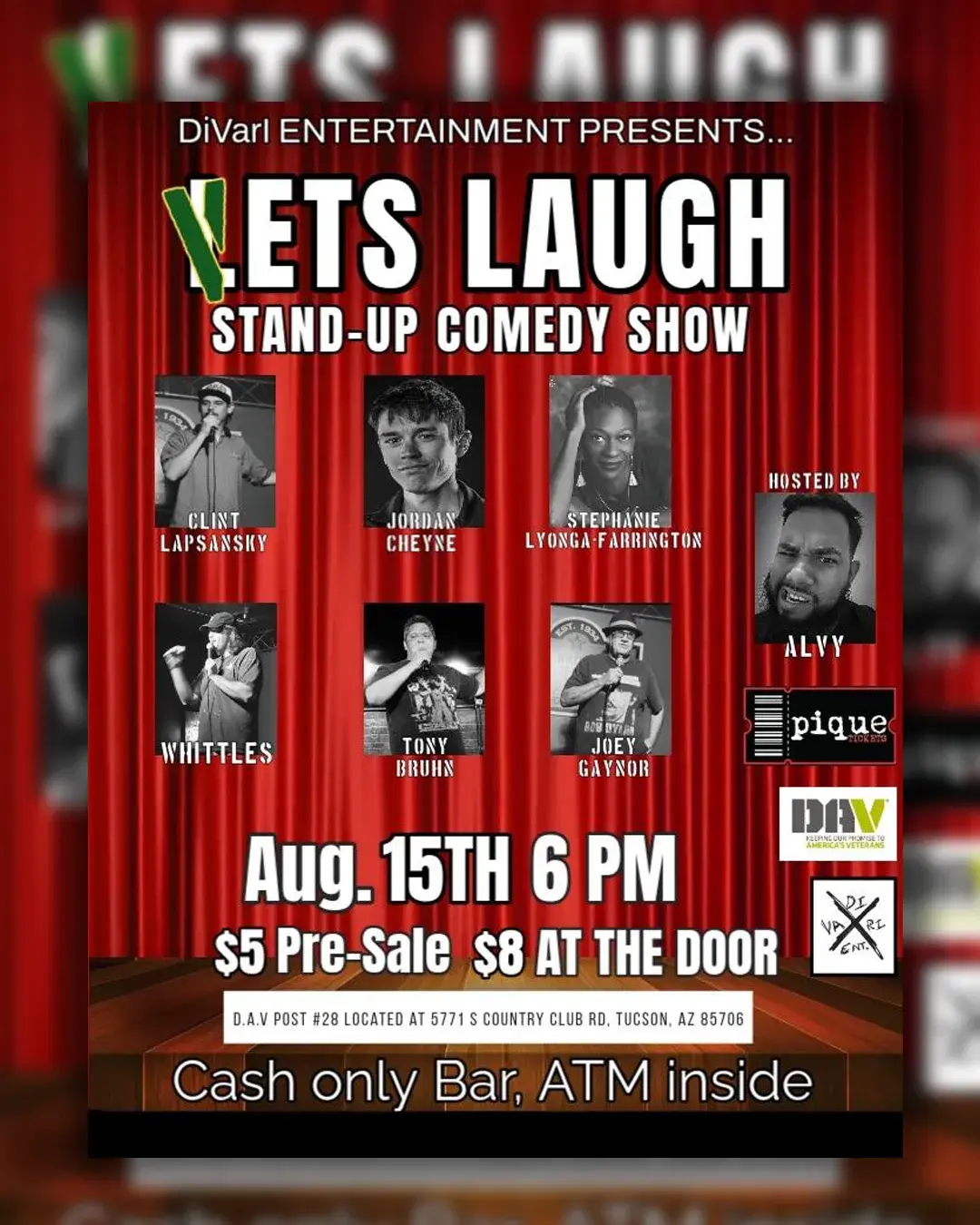 Vets Laugh Stand Up Comedy Show