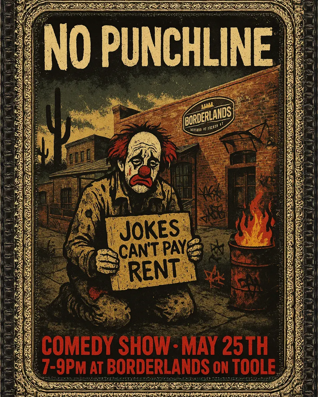 No Punchline Comedy Show