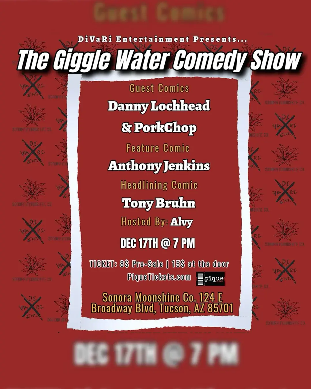 The Giggle Water Comedy Show