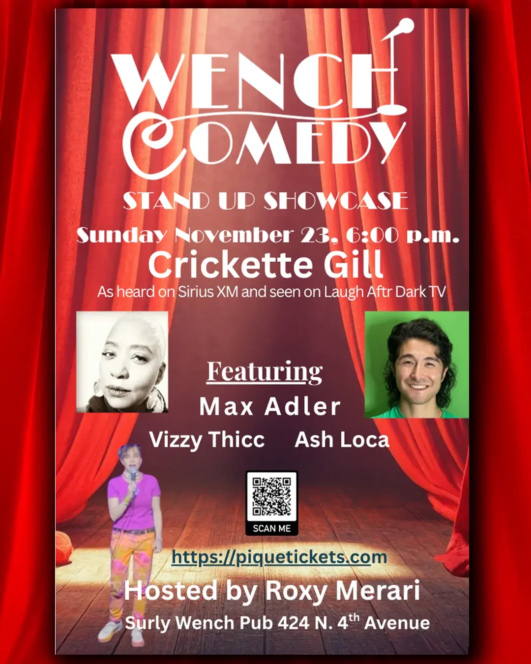 Crickette Gill @ the Wench