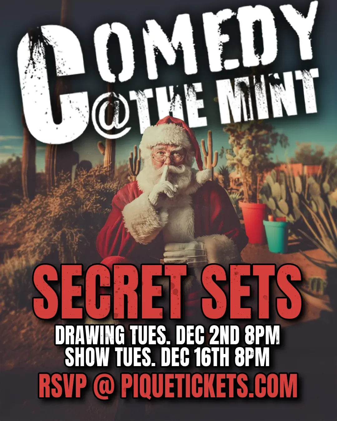 SECRET SETS at The Mint โ A Comedy Identity Swap!