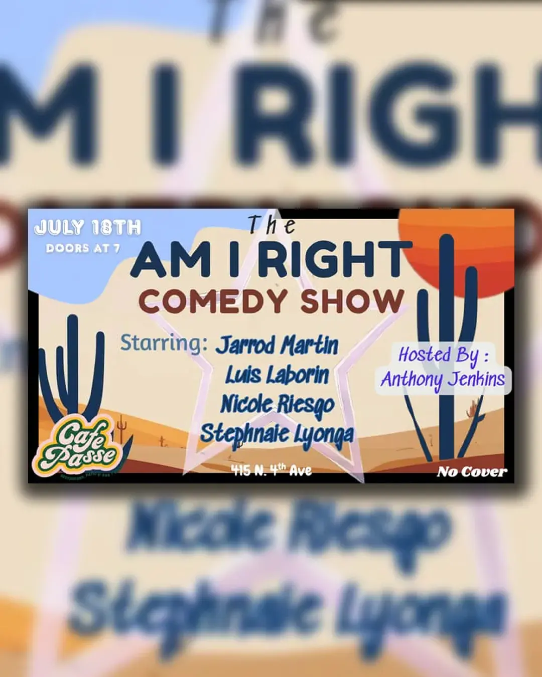 Am I Right? Comedy Show