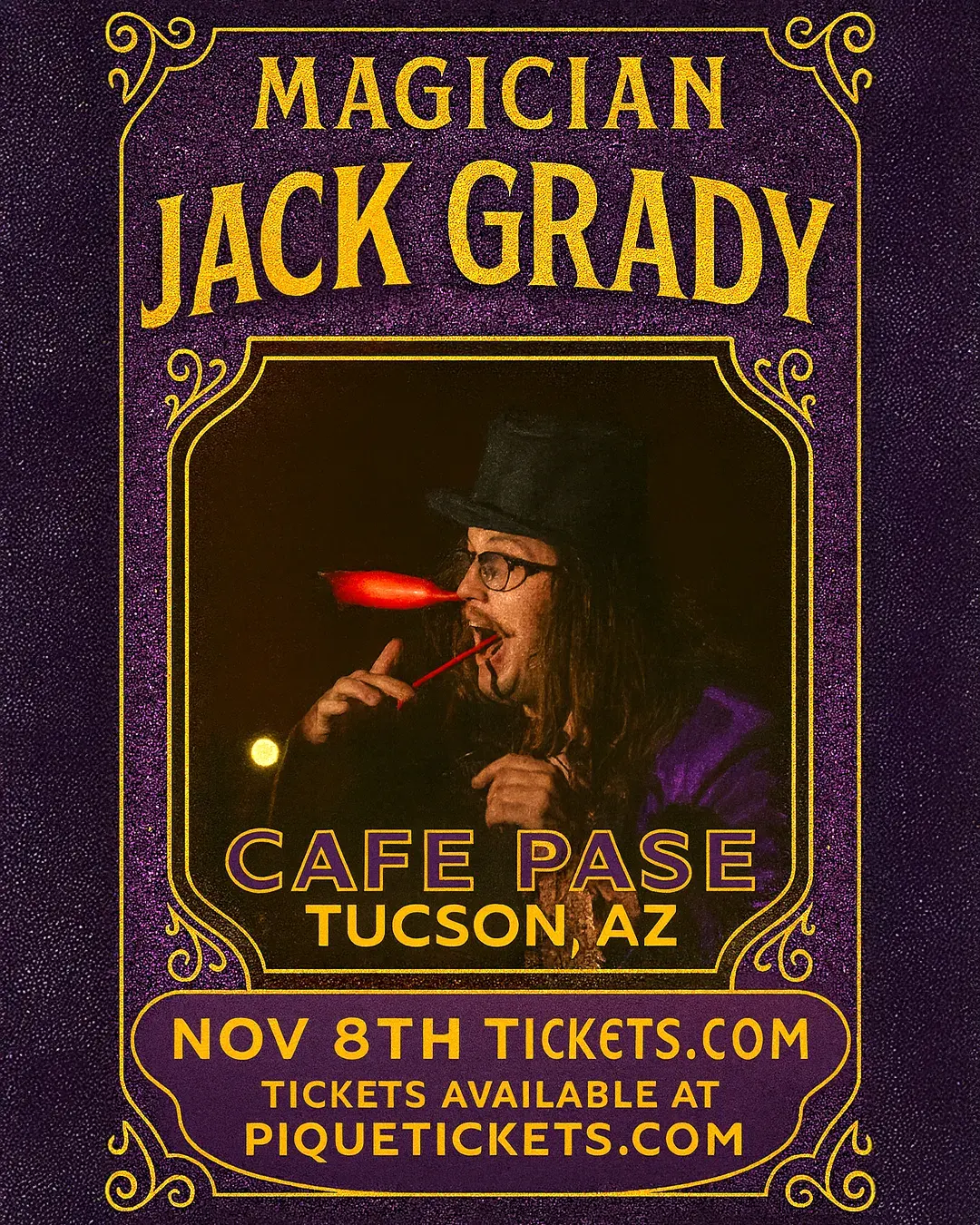 Comedian Magician Jack Grady