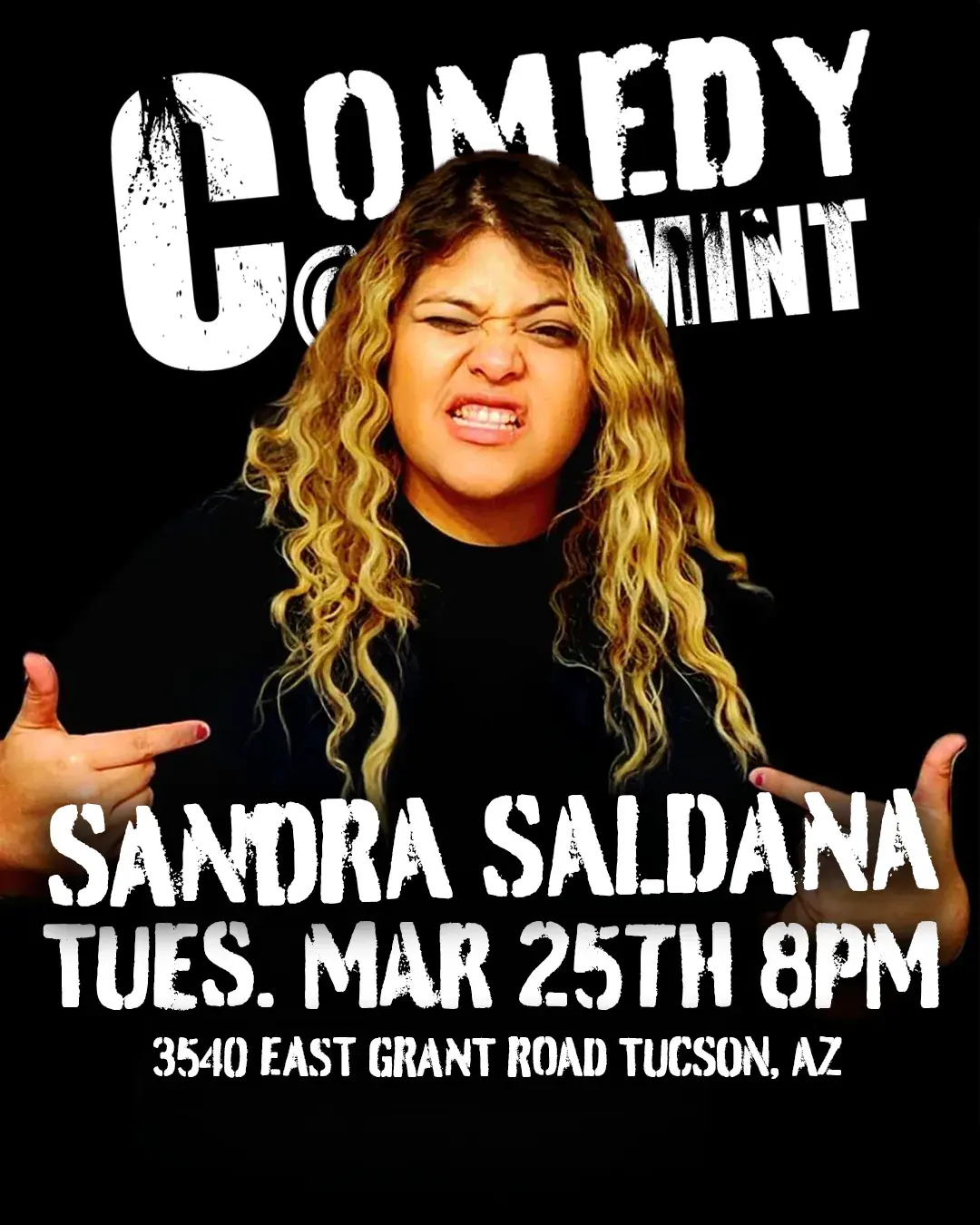 Comedian Sandra Saldana @ The Mint