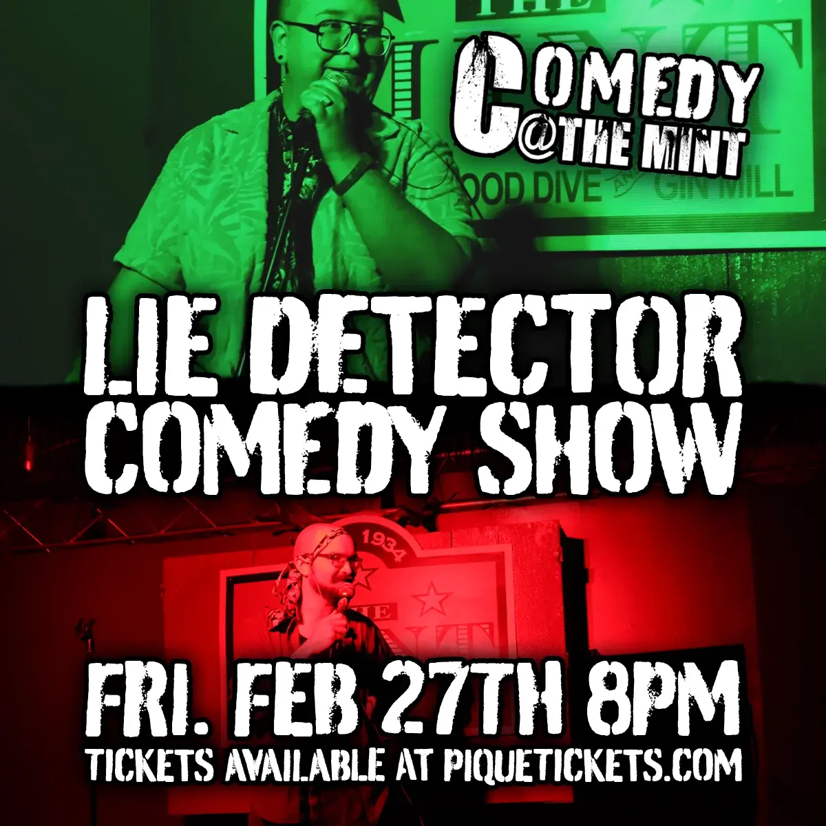 Lie Detector Comedy Show @ The Mint