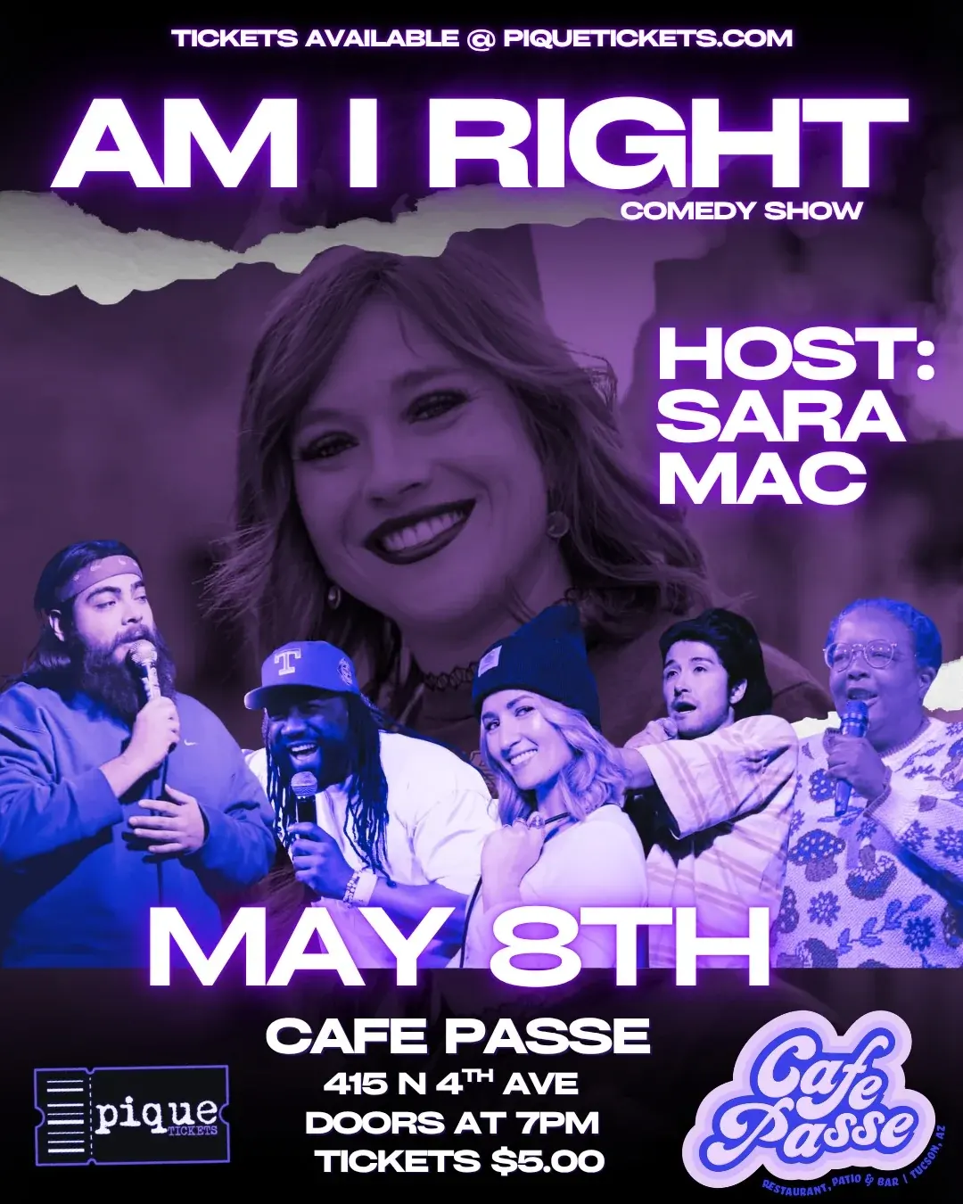 AM I RIGHT COMEDY SHOW