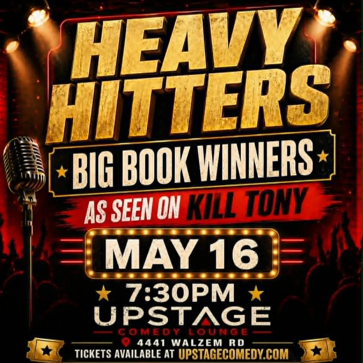Heavy Hitters: As Seen on Kill Tony β Big Book Winners