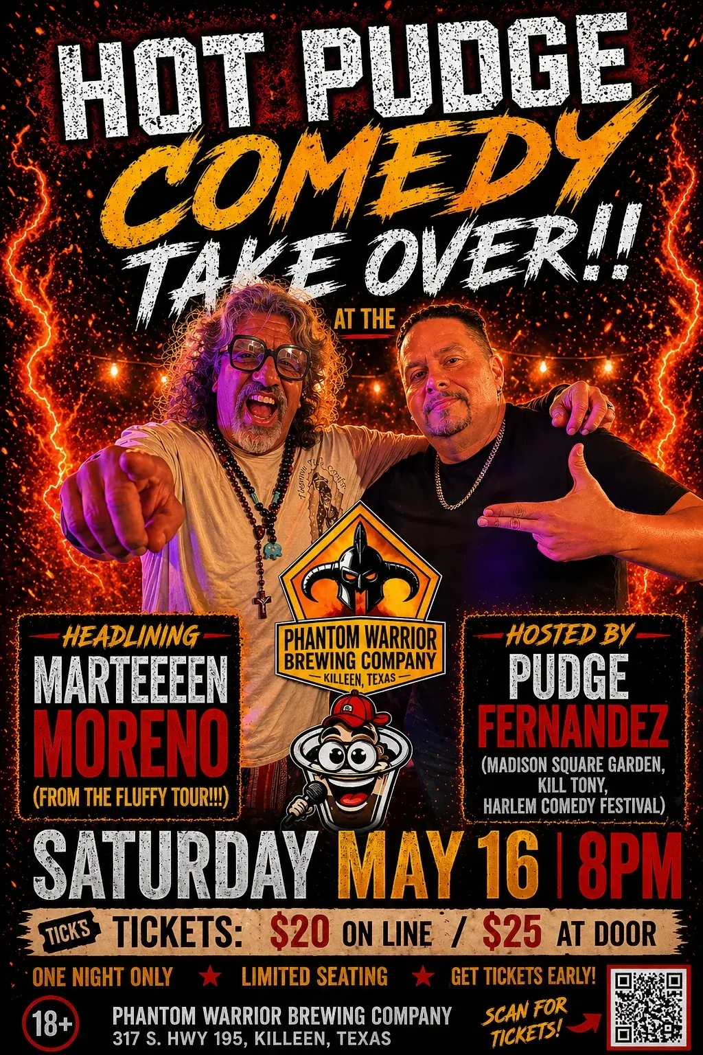 HOT PUDGE COMEDY TAKE OVER!!