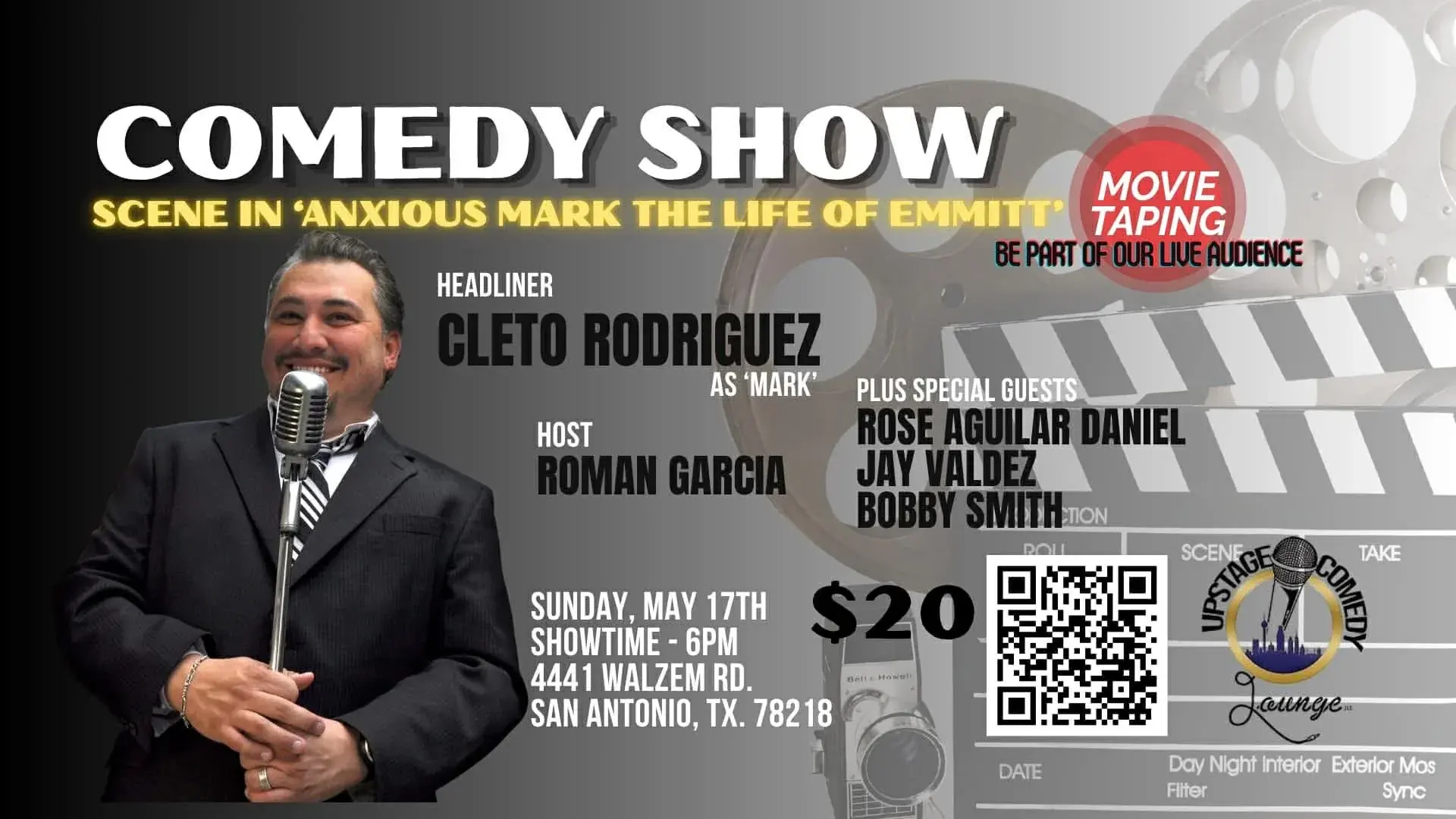 Comedy Show β Live Movie Taping Experience