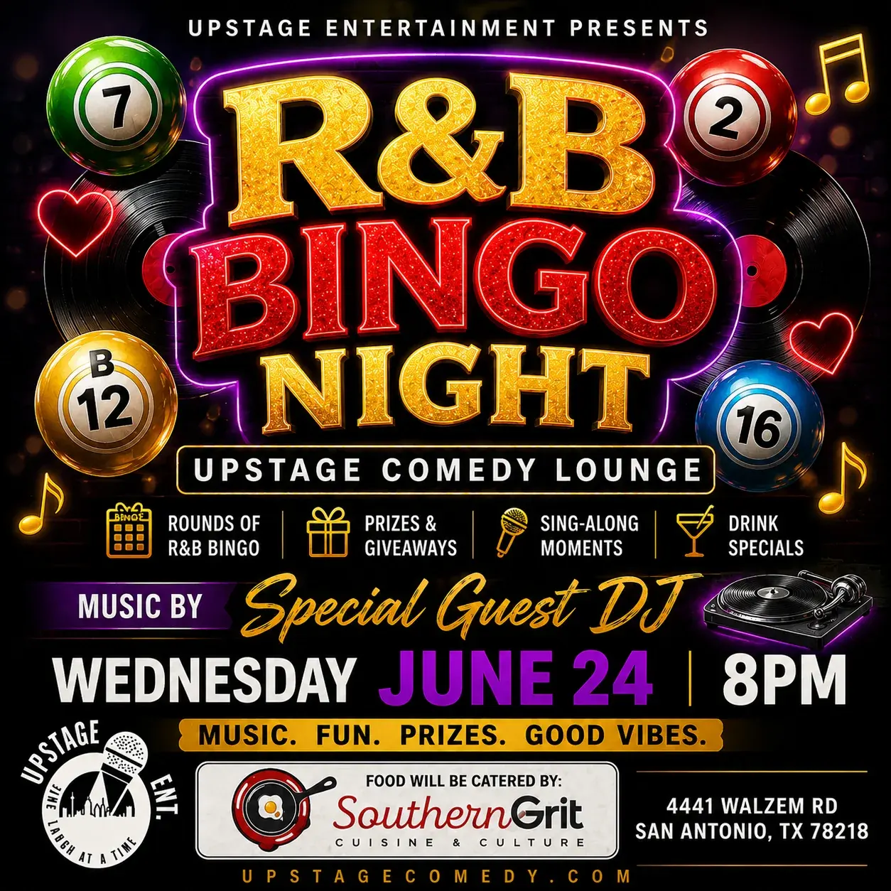 R&B Bingo Night