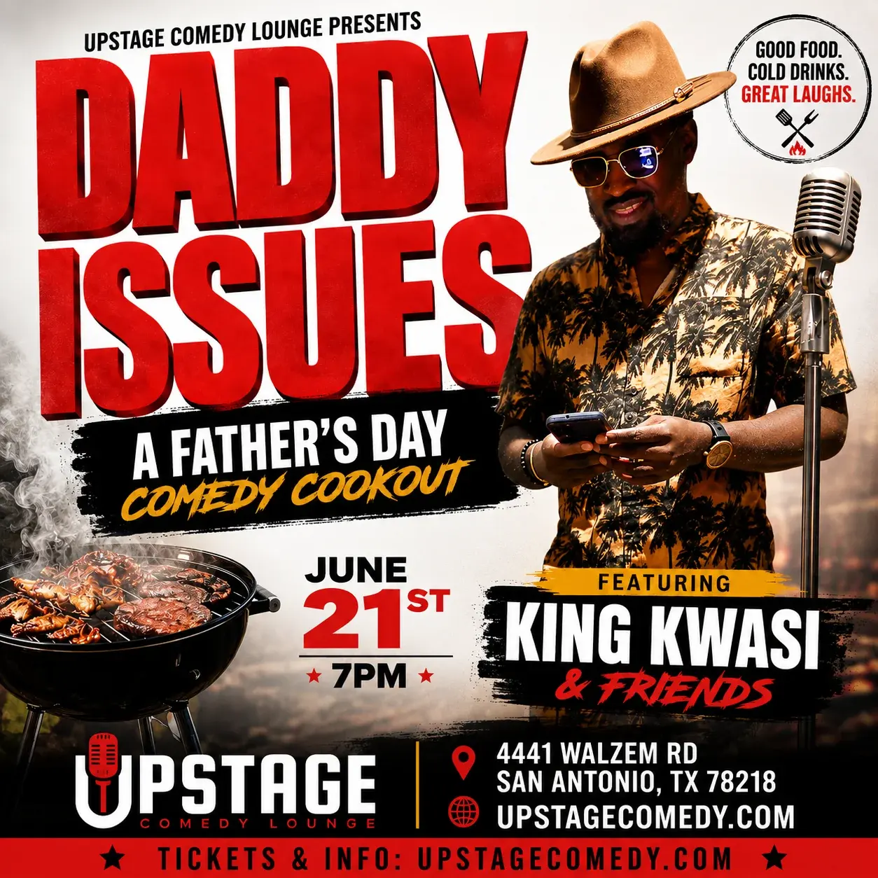 DADDY ISSUES - A FATHER'S DAY COMEDY COOKOUT