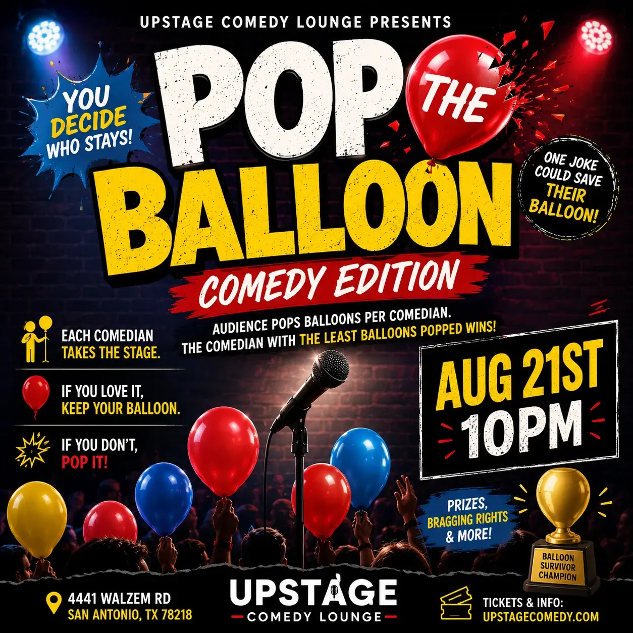 Pop the Balloon: Comedy Edition