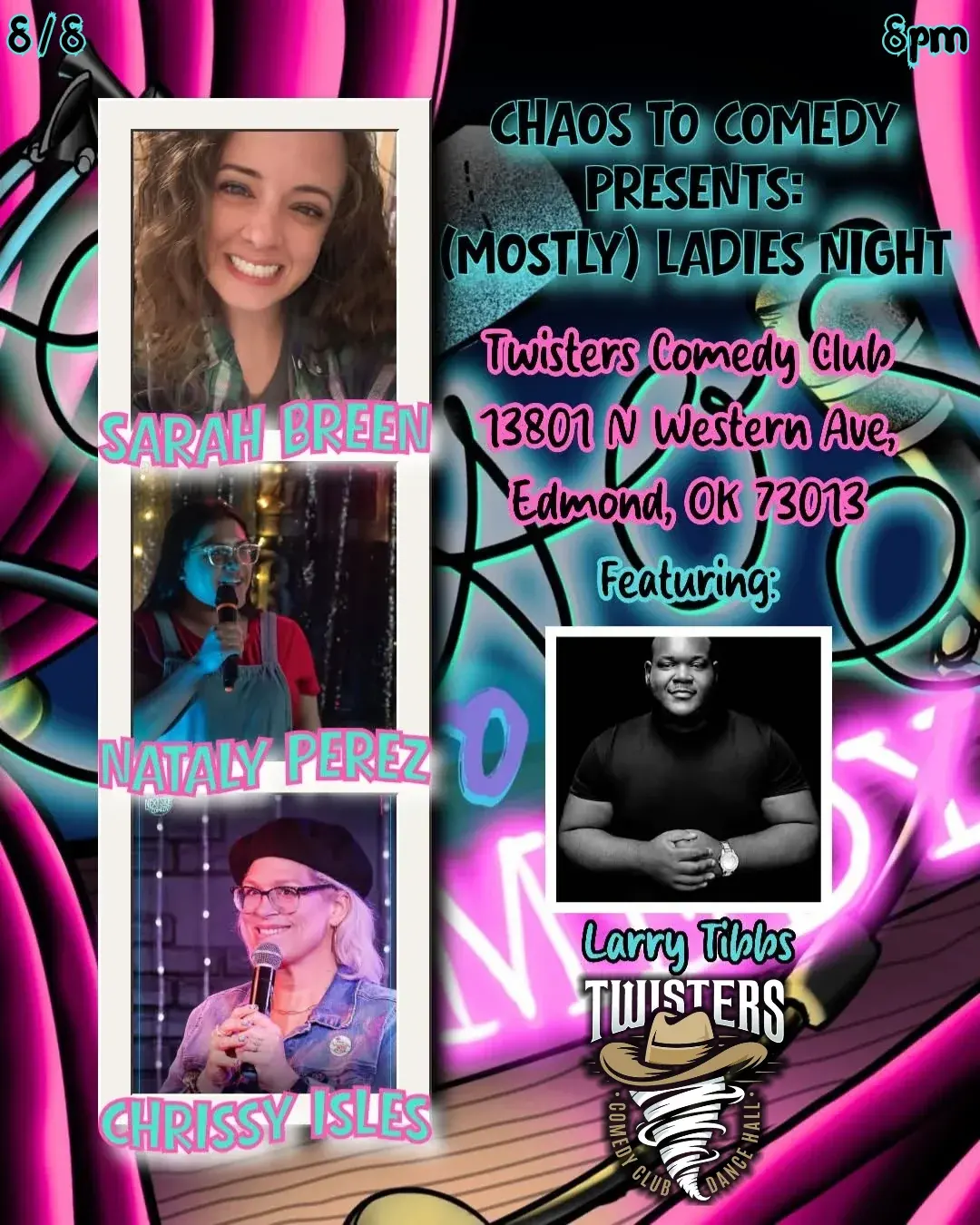 Chaos to Comedy Presents (Mostly) Ladies Night