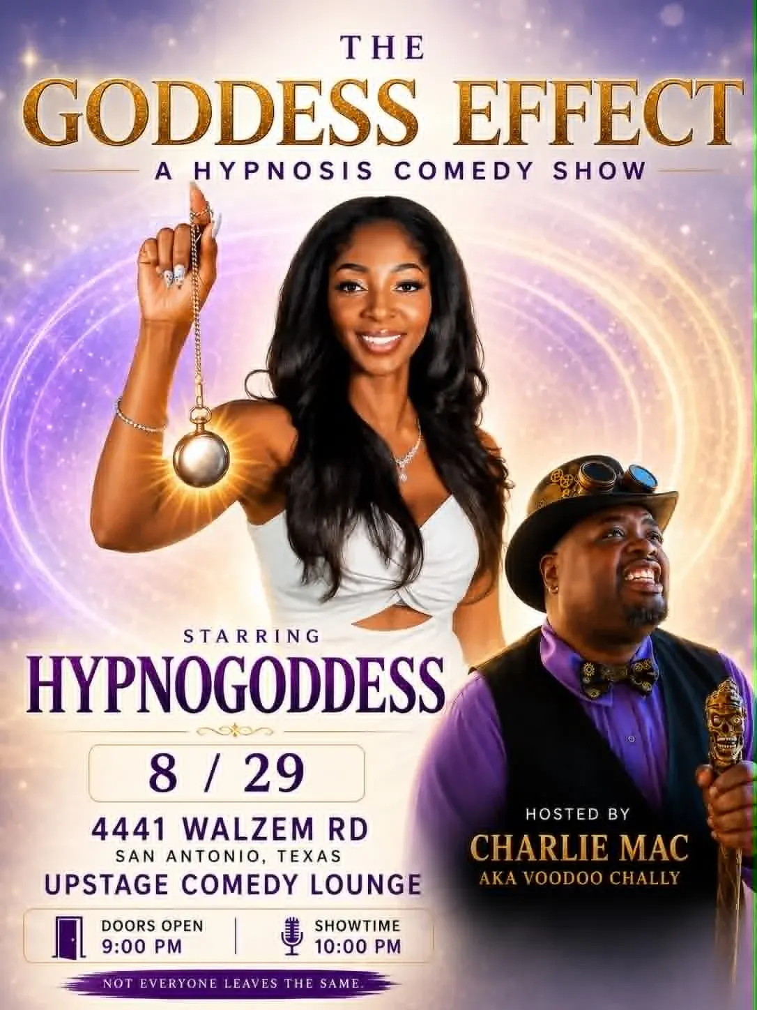 The Goddess Effect – A Hypnosis Comedy Show