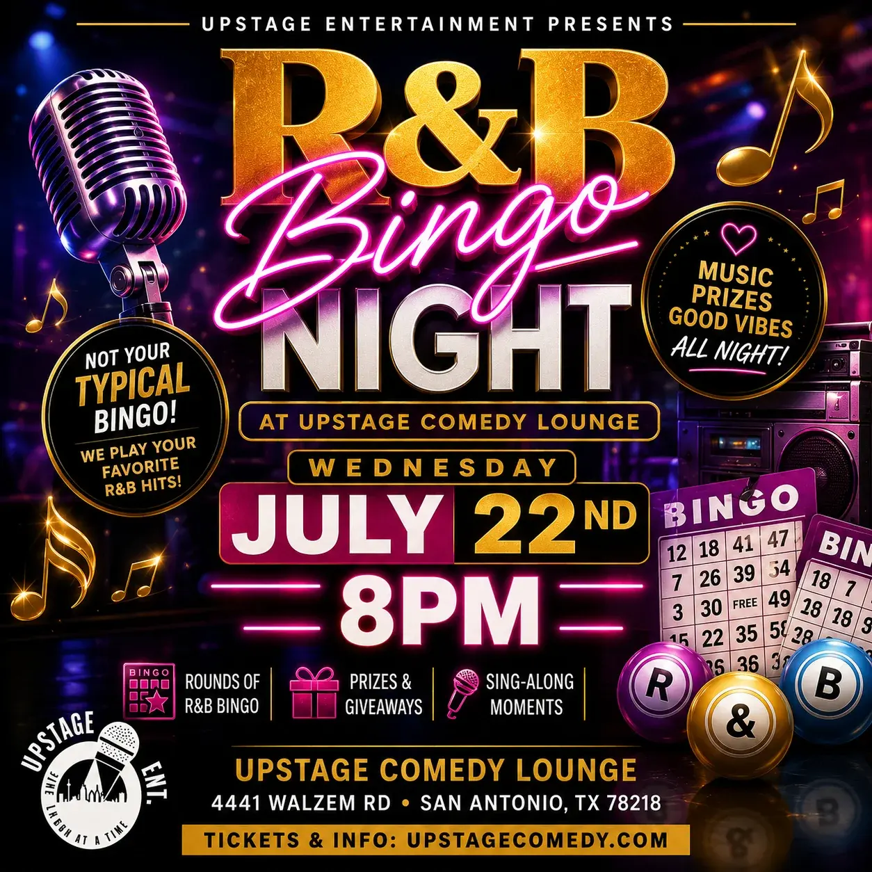R&B Bingo Night