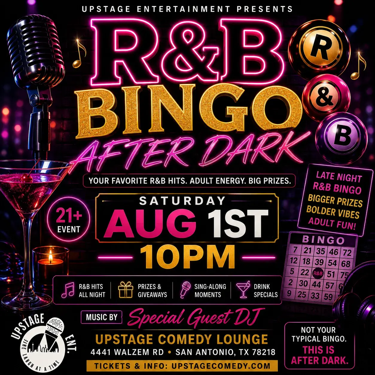 R&B Bingo After Dark